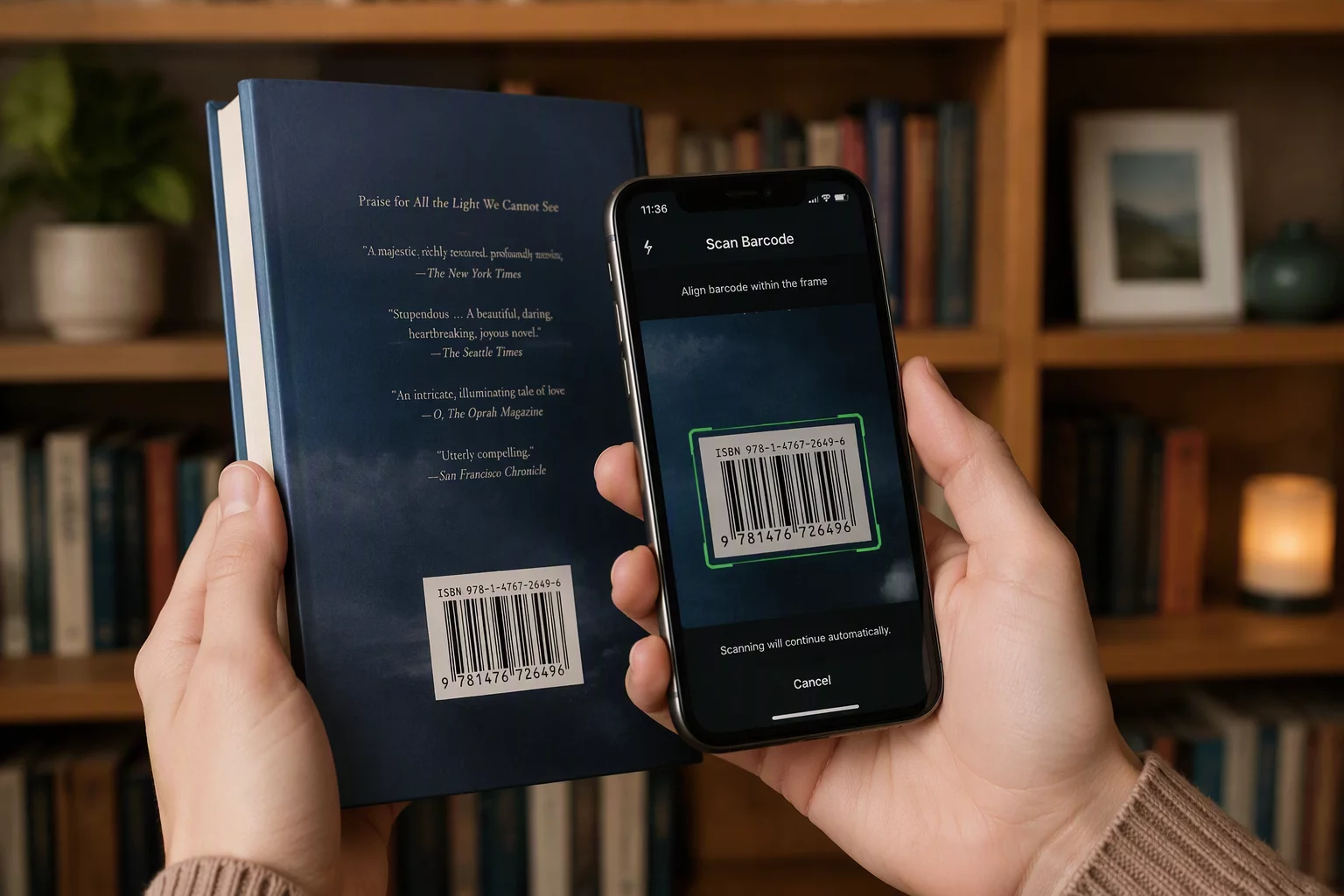 Book Listing and Cataloging Service