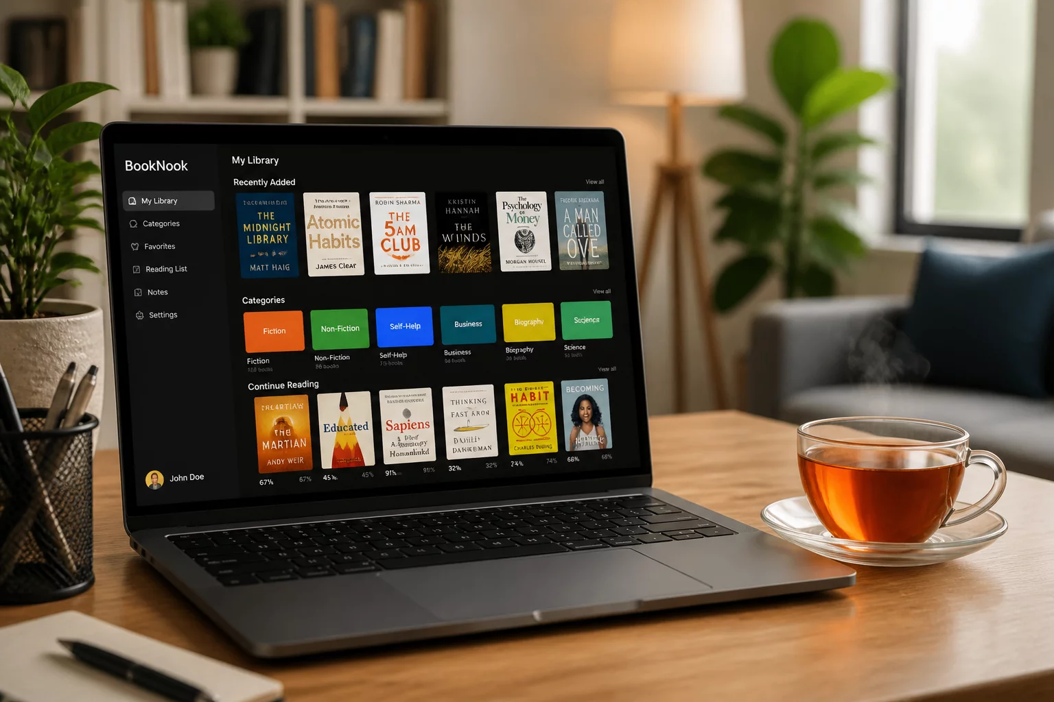 Personal Digital Bookshelf Builder